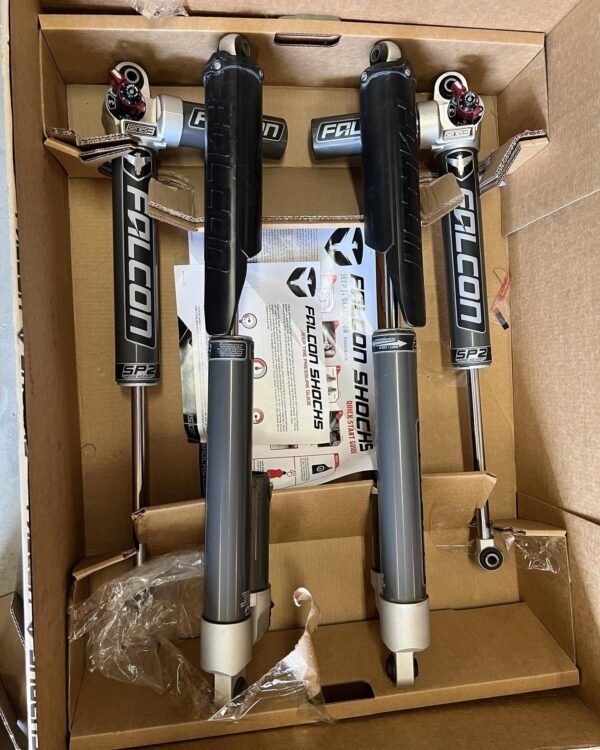 Set of four Falcon 3.3 Fast Adjust Shocks for Jeep JT. 2.5”-4.5” lift height. - Image 2