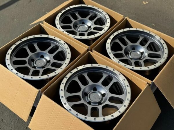 17" Wheels Rims 17x9 -12mm 5x127 AGP TRUX Jeep Wrangler Gladiator JL JK Rubicon - Image 6