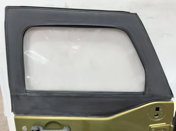 Complete 1994 Jeep Wrangler (1) Passenger Door (Green) + Shipping